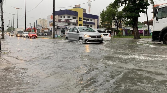 Inmet emite alerta de chuvas intensas para João Pessoa e outras 19 cidades da Paraíba; confira quais