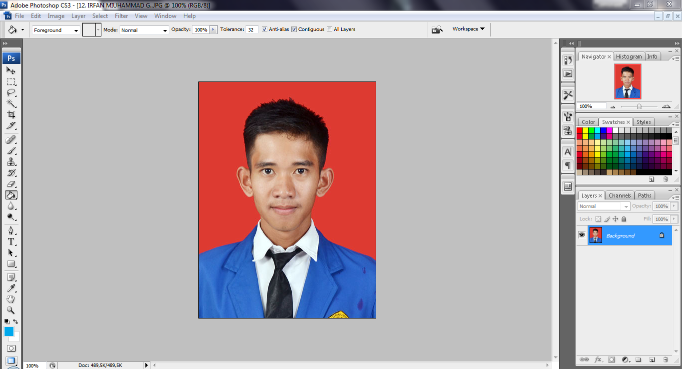 Cara Mengganti Background Foto Dengan Photoshop