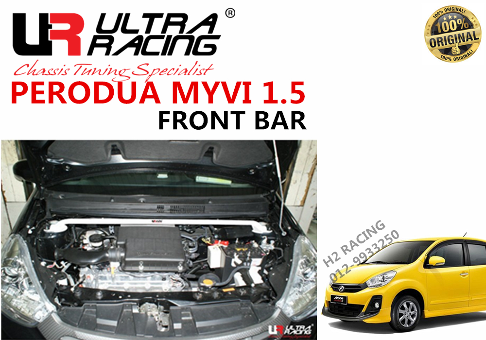 Car Accessories: ULTRA RACING PERODUA MYVI 1.5 FRONT BAR