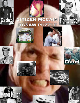 CITIZEN MCCAIN JIGSAW PUZZLE copyright 2007 cosanostradamus blog me no blogs