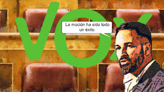 Abascal es la encarnación de la hipocresía y el filibusterismo parlamentario