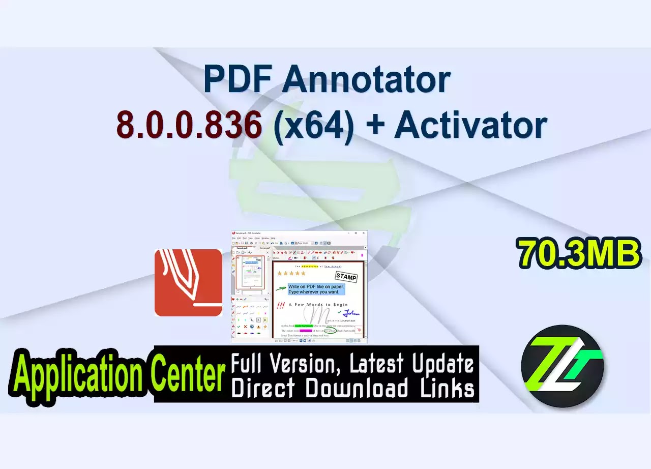 PDF Annotator 8.0.0.836 (x64) + Activator