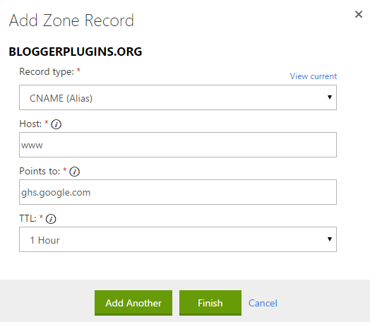 godaddy-cname-record