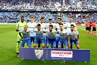 MÁLAGA C. F. - Málaga, España - Temporada 2016-17 - Kameni, Diego Llorente, Luis Hernández, Ricca, Recio y Camacho; Sandro, Pablo Fornals, Juankar, Juanpi y Roberto Rosales - MÁLAGA C. F. 2 (Sandro y Jony) F. C. BARCELONA 0 - 08/04/2017 - Liga de 1ª División, jornada 31 - Málaga, estadio de la Rosaleda - Gran victoria del Málaga, que vence con solvencia a un Barcelona muy gris. Gran gol del ex-barcelonista Sandro en el primer tiempo, cerrando el resultado Jony ya en el minuto 90.