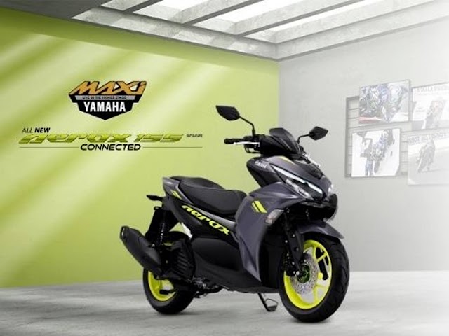 Rasakan Sensasi Berkendara Advance Feature dengan Yamaha All New Aerox 155 Connected 