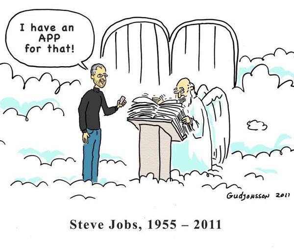 Steve Jobs In Heavens