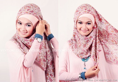Hijab Segi Empat Untuk Wajah Lembut (1)