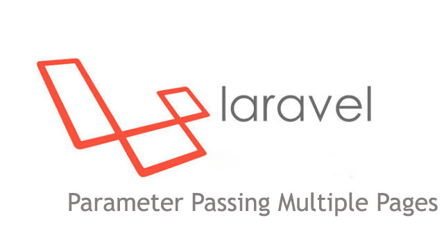 laravel parameter passing