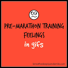 Pre-Marathon Training Feelings in Gifs