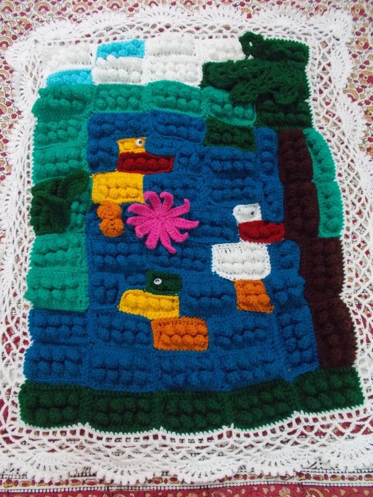 Sweet Nothings Crochet Babys Unique 3 D Lego Blanket
