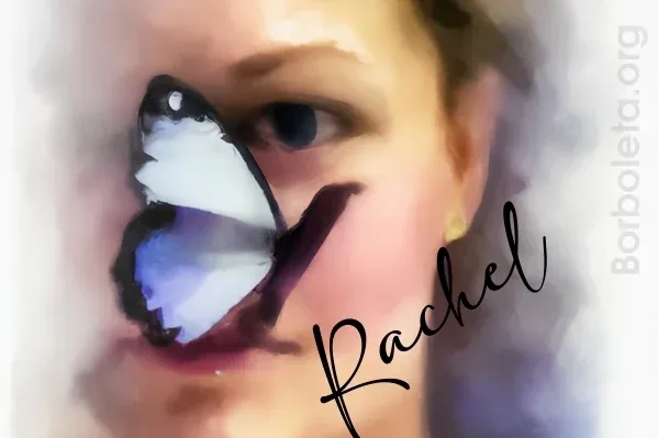 Rachel e a borboleta branca