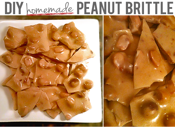 Homemade Peanut Brittle Recipe // Bubby & Bean