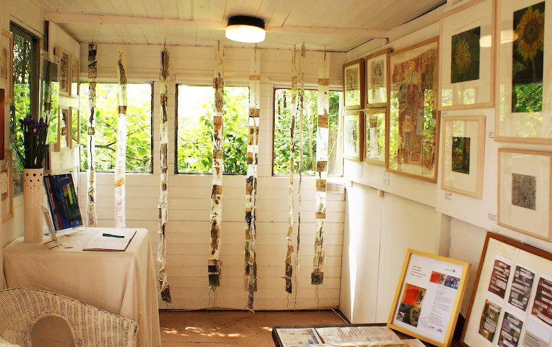 happy to make: My dream art studio in the garden