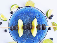 Fresh Frozen Blueberry Lime Margarita