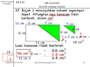 CONTOH SOALAN KOLEKSI MATEMATIK YANG DIJUAL