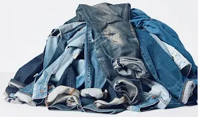 Old Denim Jeans