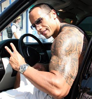 New The Rock Style Tattoo