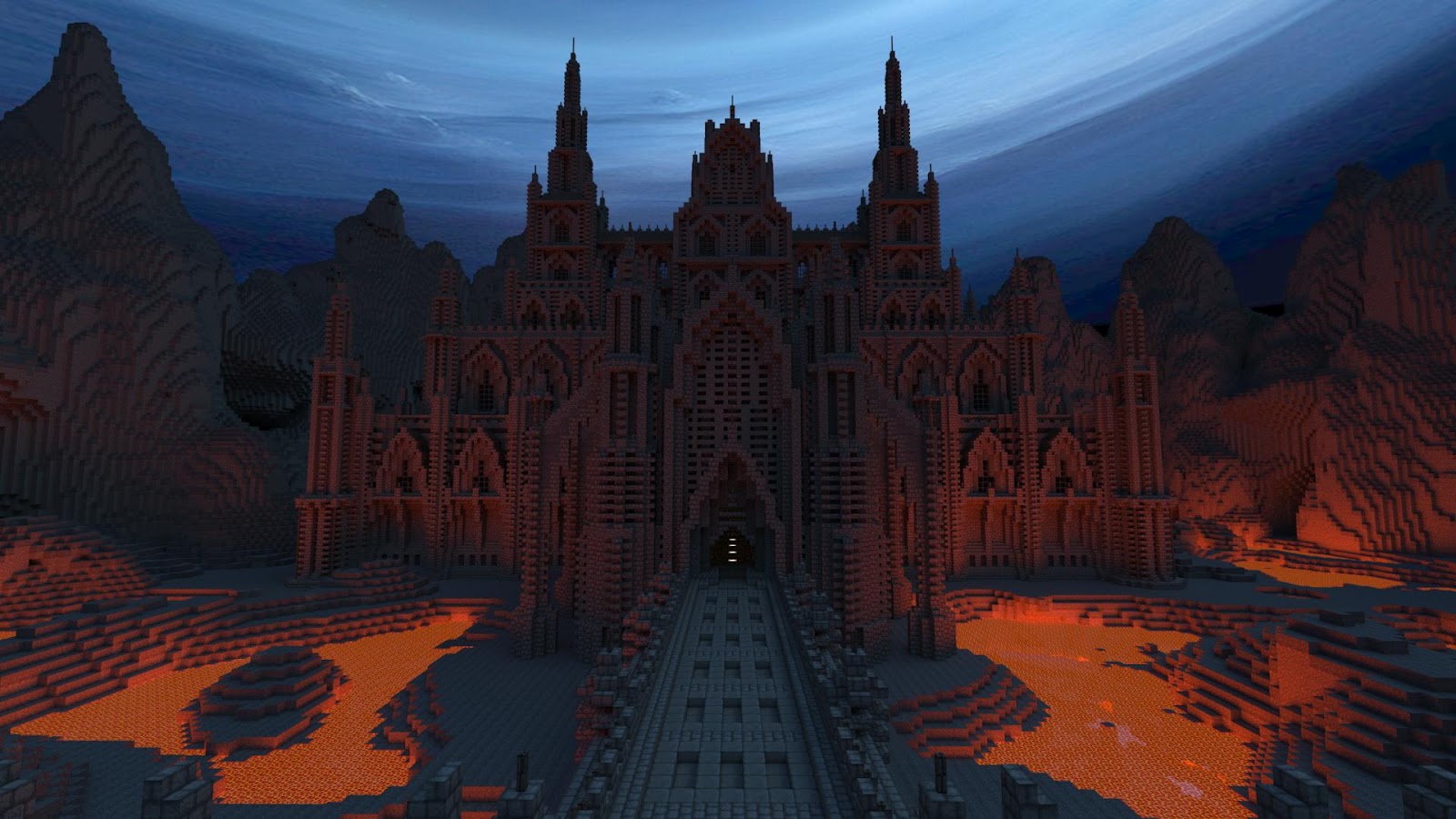 Dark+Gothic+Minecraft+Castle