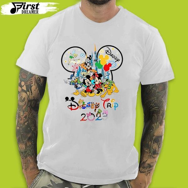 Disney Trip Magic Kingdom Family 2023 Matching T-Shirt