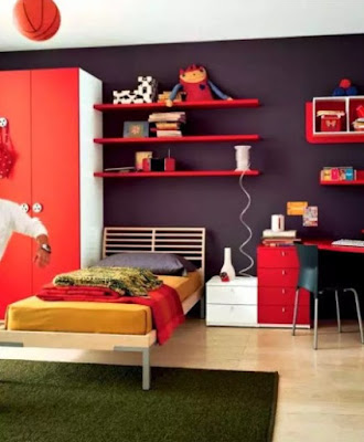 warna cat kamar tidur anak laki-laki terbaru