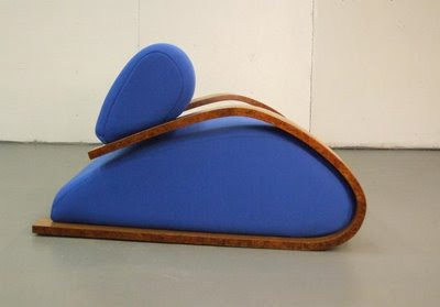 The der Schlitten Toboggan Chair by Phillip Grass