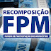Com queda de 23,5% do FPM em maio, Municípios devem receber R$ 2 bilhões de recomposição.