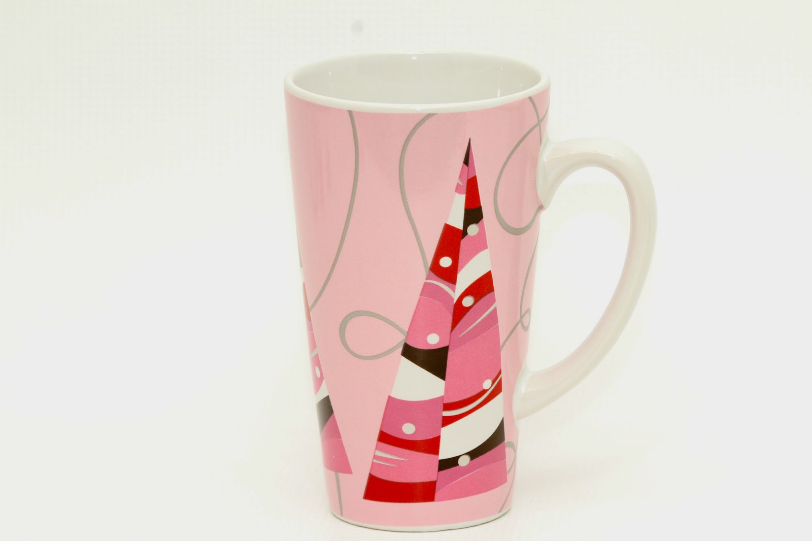 Starbucks 2004 Pink Christmas Tree Tall Coffee Mug - Buy This!