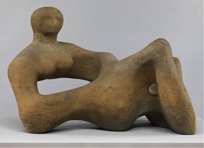 TEMAS FUNDAMENTOS DEL ARTE II: "FIGURA RECLINADA" DE HENRY MOORE