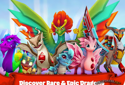  Update Realese Latest Version For Android Terbaru  Game DragonVale World Apk Full Mod v1.14.0 For Android New Version