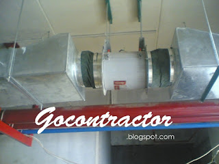 Pembuatan Ducting Exhaust