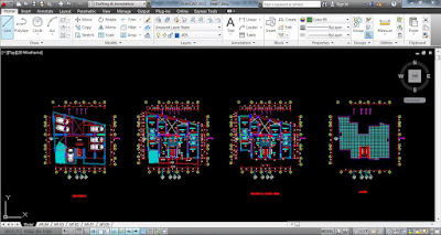 AutoCAD Departaments Projects