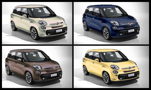 New Fiat 500 L Ellezero Colors Bicolor I