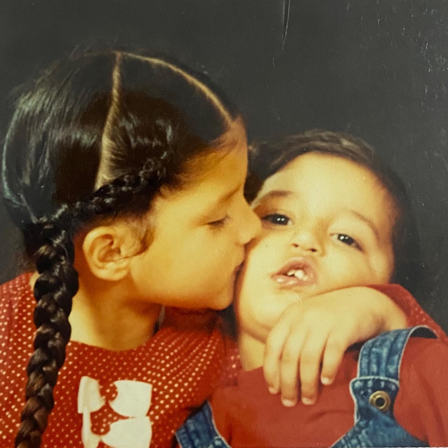South Indian Actress Mehreen Pirzada with her Younger Brother Gurfateh Singh Pirzada | South Indian Actress Mehreen Pirzada Childhood Photos | Real-Life Photos