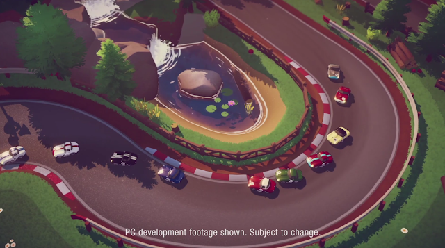 Circuit Superstars top-down racing game Square Enix E3 2019