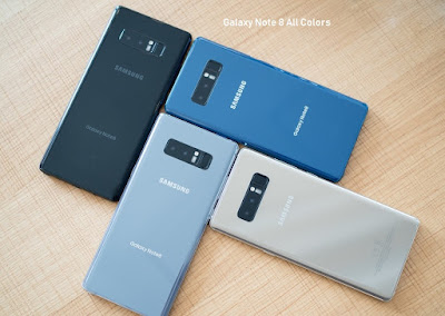 All Varian Galaxy Note 8