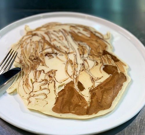 Keren! Koki Berbakat Ini Membuat Pancake yang Terinspirasi dari Karakter Anime