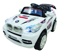Mobil Mainan Aki Pliko PK9800N BMW X5 2 Dinamo dengan Kendali Jauh
