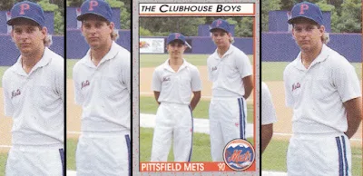 Bill Bird 1990 Pittsfield Mets card