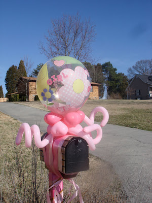 Decorar un baby shower con globos