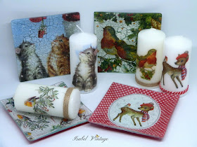 platos-velas-decoupage-navidad