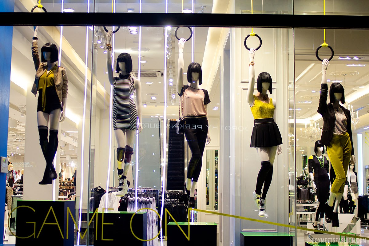 Olympics Window Display by Forever 21