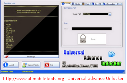 Universal Advance Unlocker Latest Version V1.0 Free Download