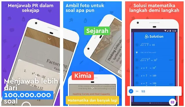 Aplikasi Penjawab Soal Matematika