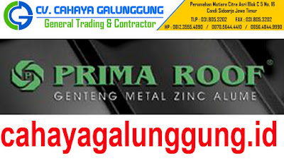 Genteng Metal Prima Roof