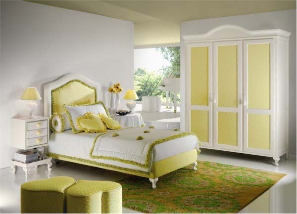 Yellow Bedroom Decorating Ideas