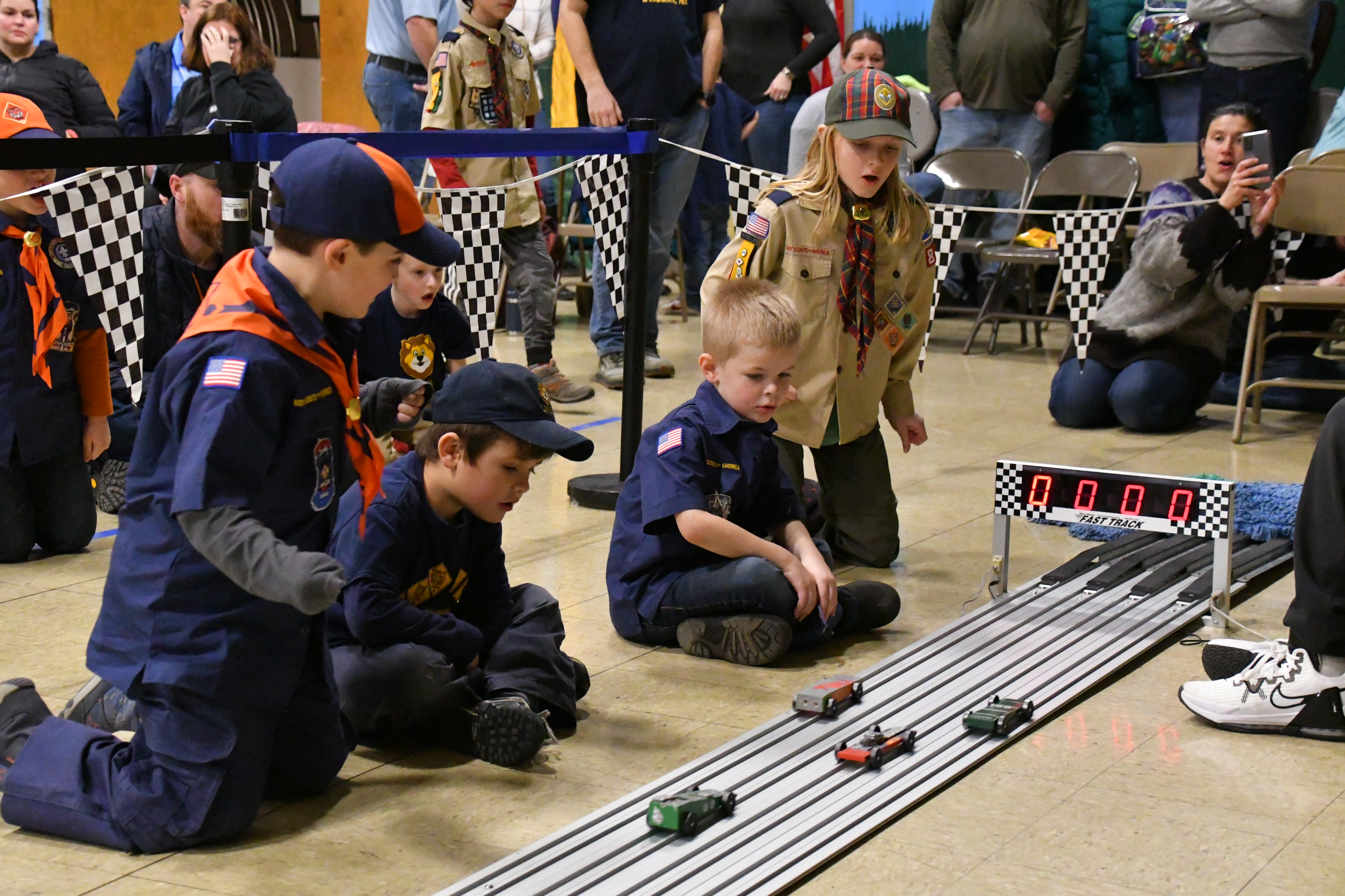 Cub Scout Pack 75 Hosts Pinewood Derby