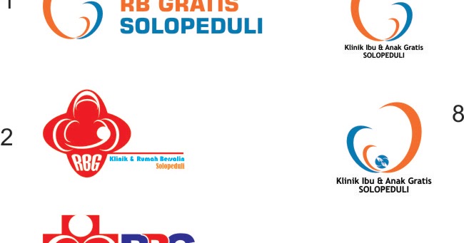 Hasil Desain: Logo Klinik Ibu & anak Gratis Solopeduli
