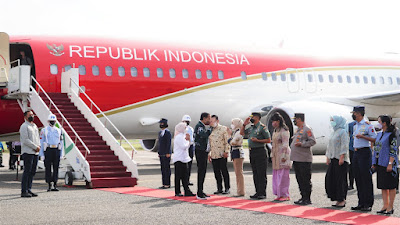 Pangdam III/Slw Dampingi Kunker Presiden Joko Widodo Ke Bandung