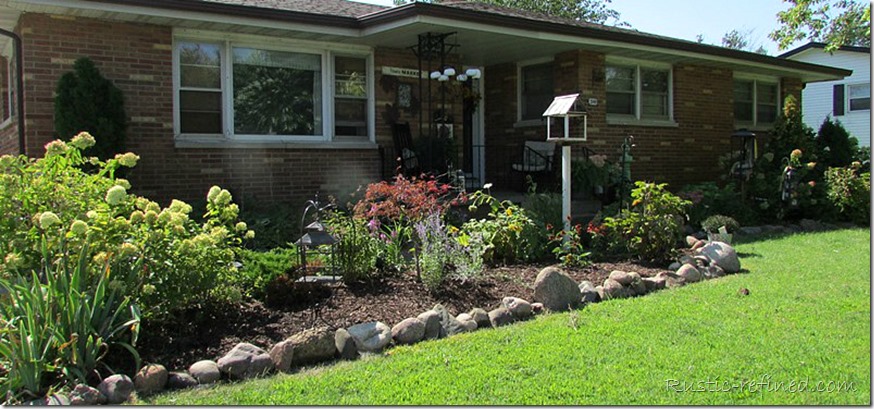 Showcasing the colors of a Fall Garden