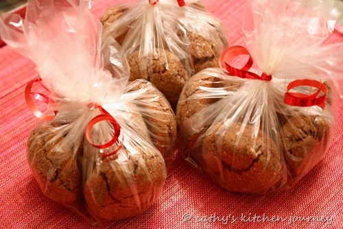 chocolate ginger sugar cookies1